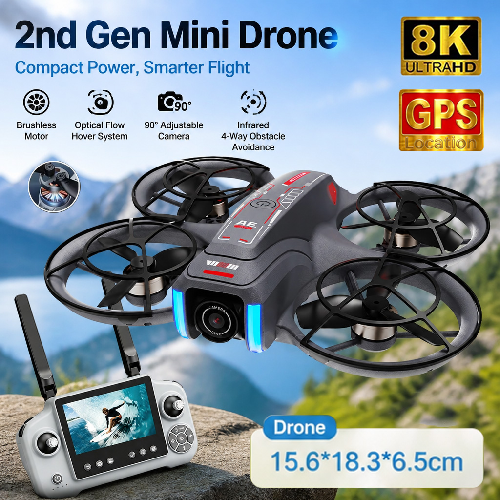 Drone Camera Night Vision - Nuevo Dron GPS AE21 de Segunda