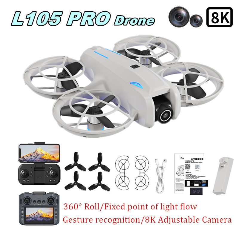 Drone Camera Lens - Dron L105 PRO Duel con Lente