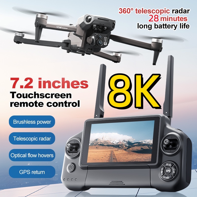 Dron RC con Control Remoto FPV - Drone Camera Lens reseña y precio