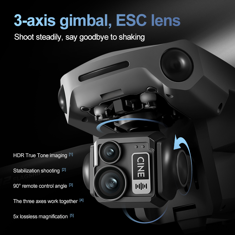 Dron RC con Control Remoto FPV - Drone Camera Lens reseña y precio