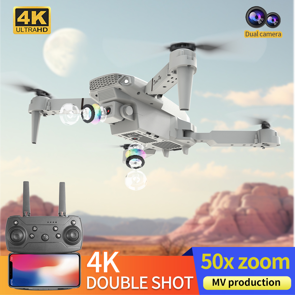Nuevo Dron RC Profesional E88  - Drone Camera Night Vision reseña y precio