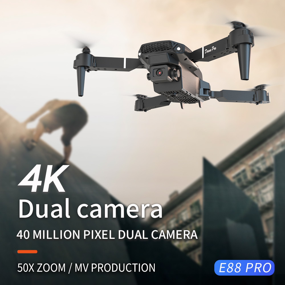 Nuevo Dron RC Profesional E88  - Drone Camera Night Vision reseña y precio
