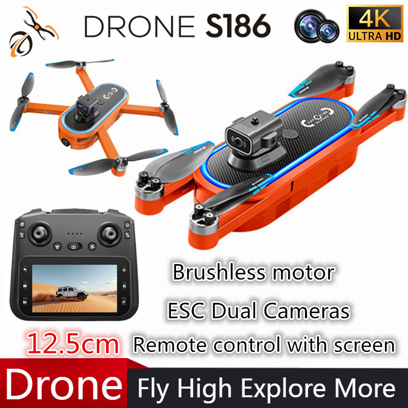 2025 S186 Drone profesional 4K - Drone Camera Hd reseña y precio