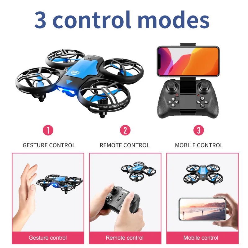 Nuevo Mini Dron V8 4K Profesio - Drone Camera Wide Angle reseña y precio
