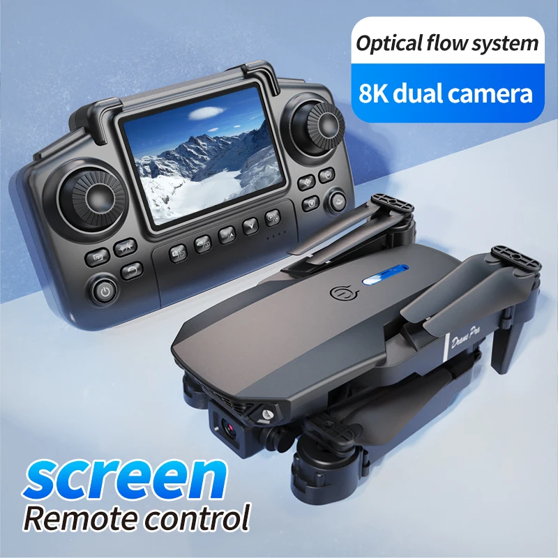 Dron profesional E88 PRO con p - Drone Camera Mount reseña y precio