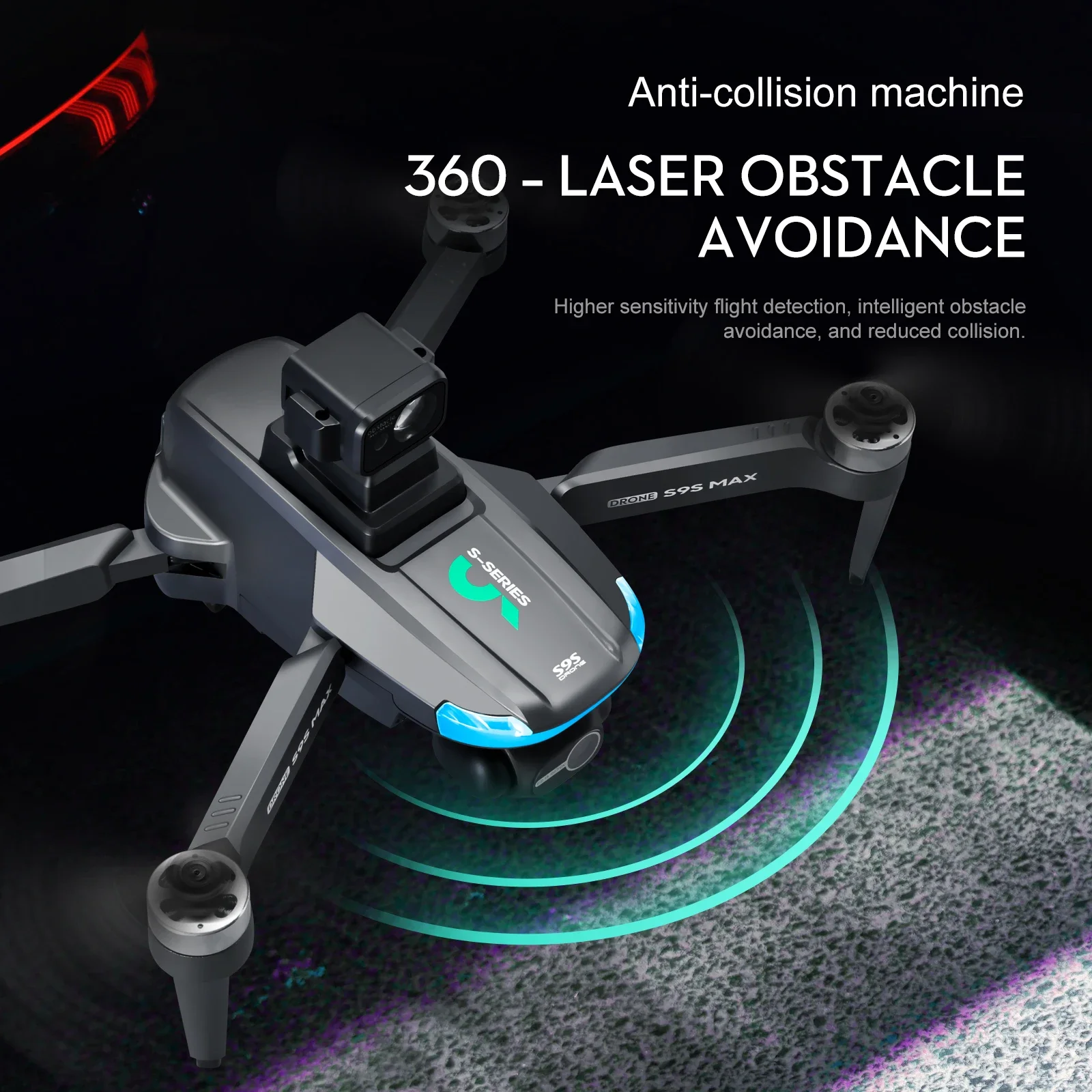 Nuevo S9S MAX MINI Drone 4K 2  - Drone Camera Lens reseña y precio