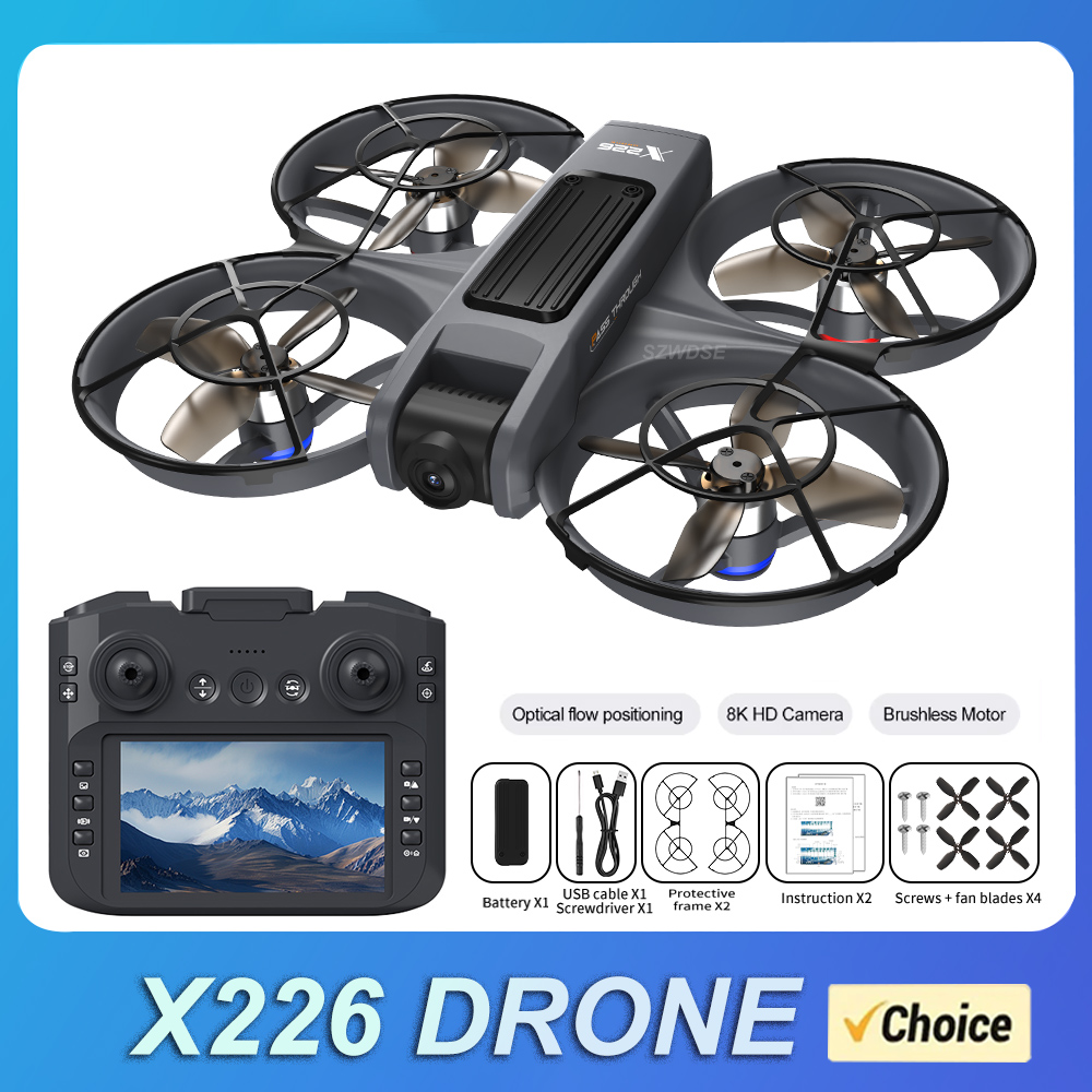 NUEVO Dron RC X226 2.4G 5G WIF - Drone Camera Professional reseña y precio