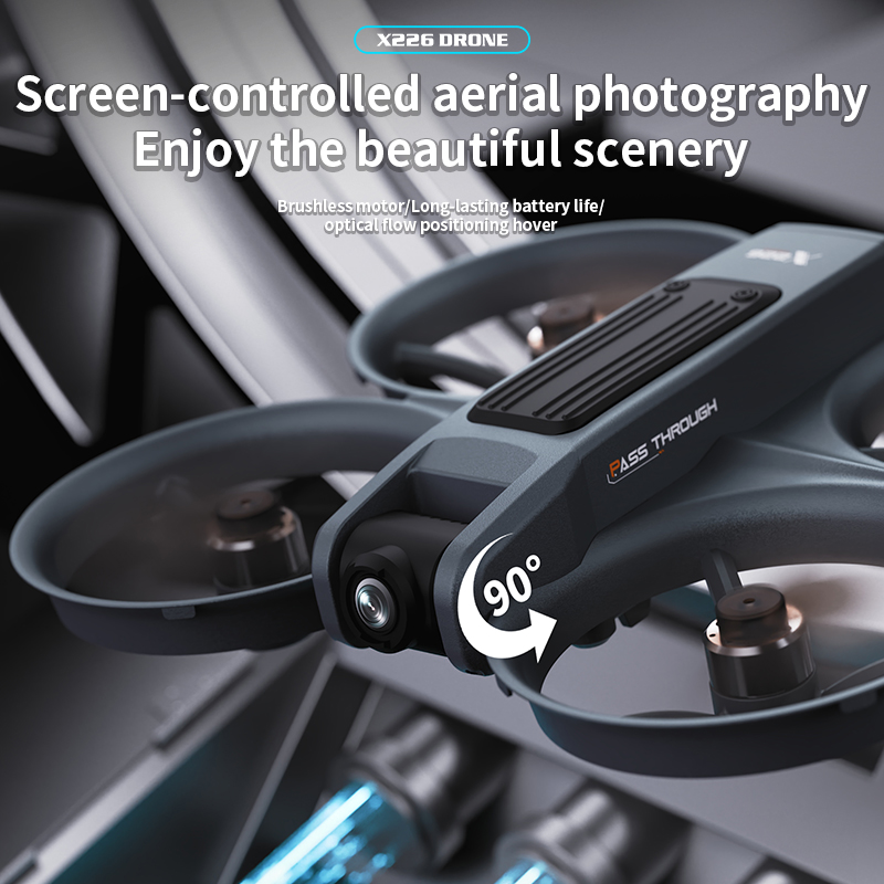 NUEVO Dron RC X226 2.4G 5G WIF - Drone Camera Professional reseña y precio