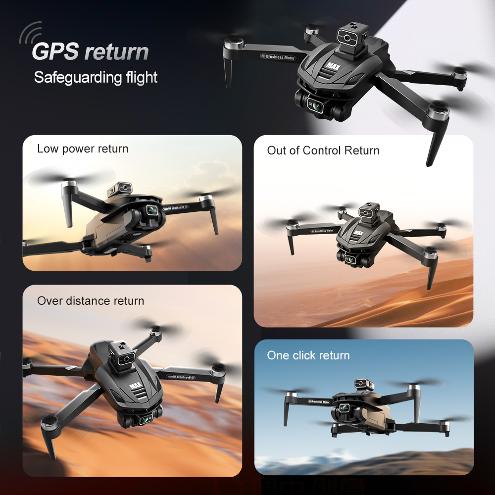 V168 PRO Max GPS Drone 8K Prof - Drone Camera Lens reseña y precio