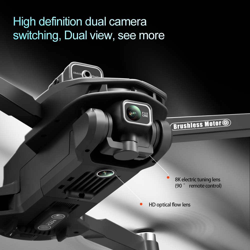 V168 PRO Max GPS Drone 8K Prof - Drone Camera Lens reseña y precio