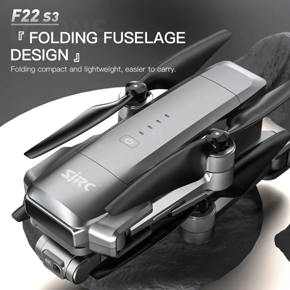 Dron SJRC F22 S3 pro plegable  - Drone Camera Action reseña y precio