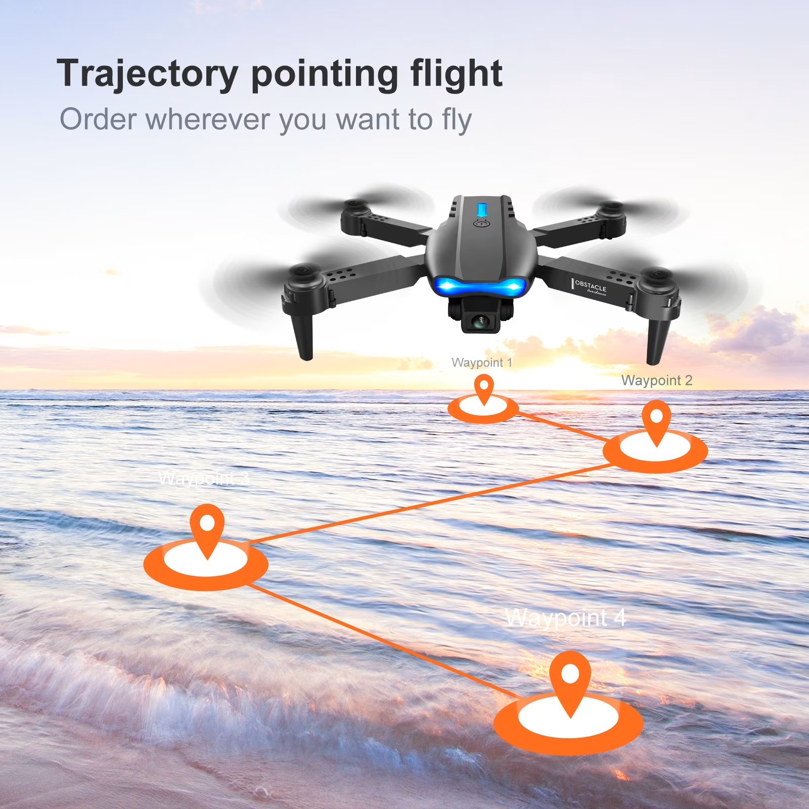 El Dron Plegable E88PRO MAX 20 - Drone Camera Night Vision reseña y precio