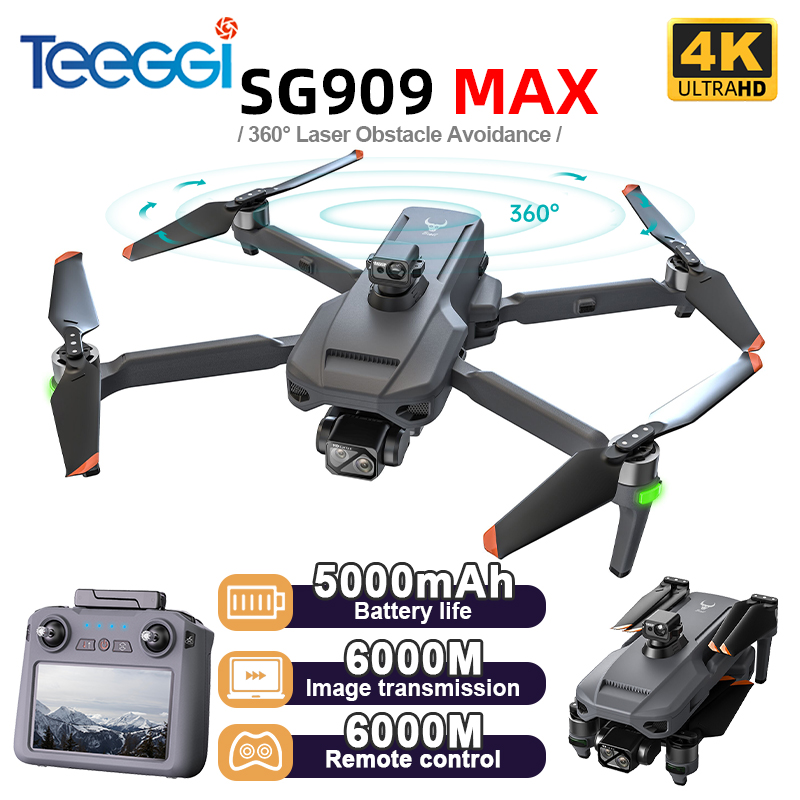 Teeggi SG909 MAX GPS Drone con - Drone Camera Night Vision reseña y precio