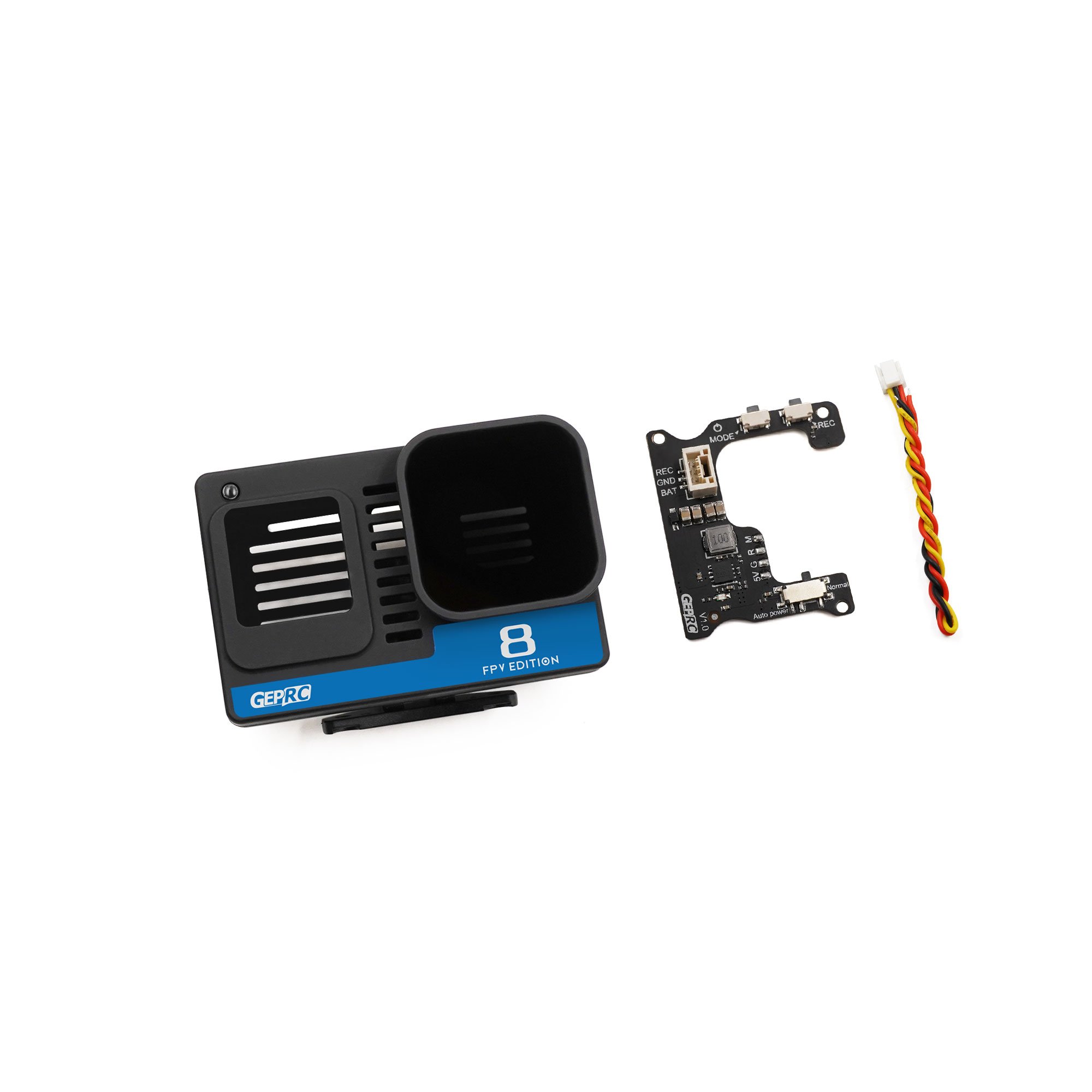 Estuche desnudo GEPRC con plac - Drone Camera Case reseña y precio