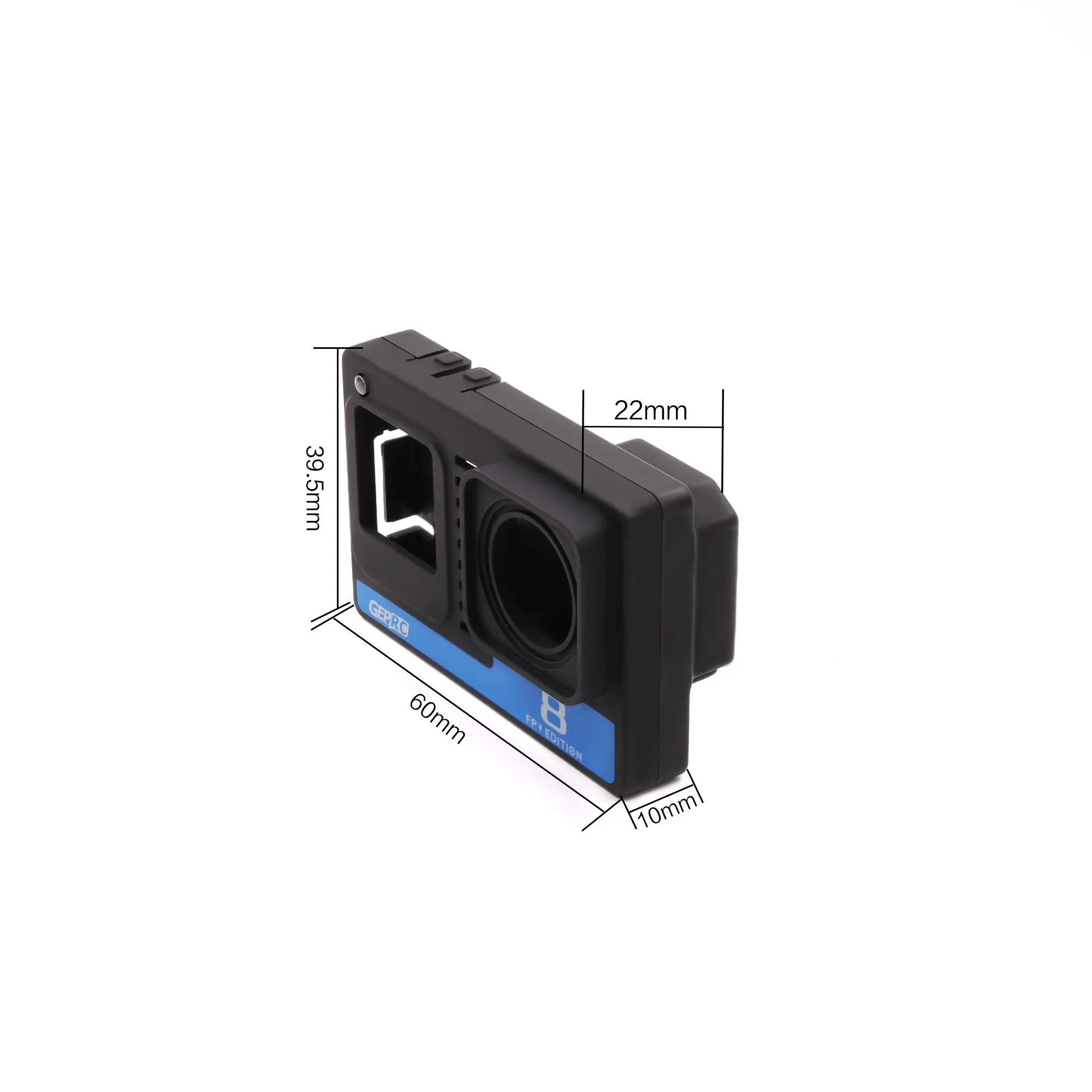 Estuche desnudo GEPRC con plac - Drone Camera Case reseña y precio