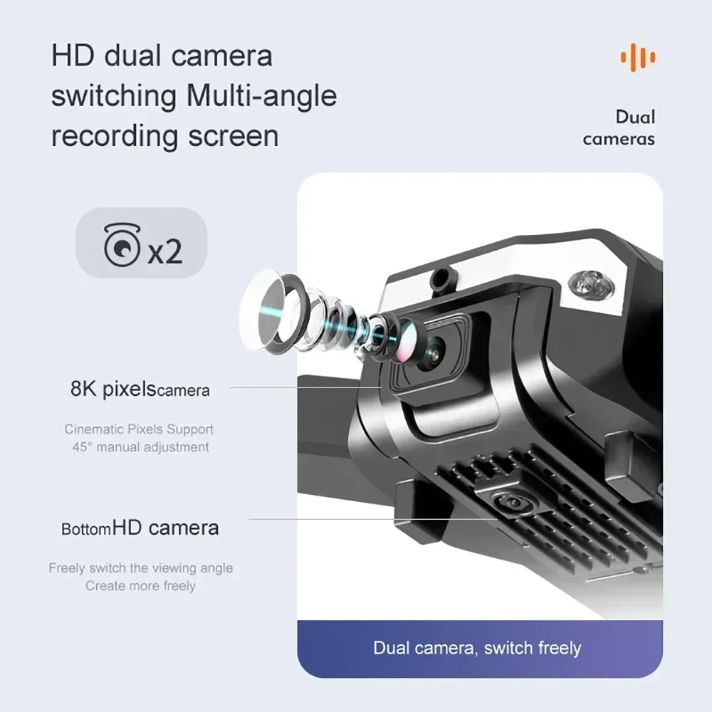 Dron G6 Pro con Cámara Dual 8K - Drone Camera Mount reseña y precio