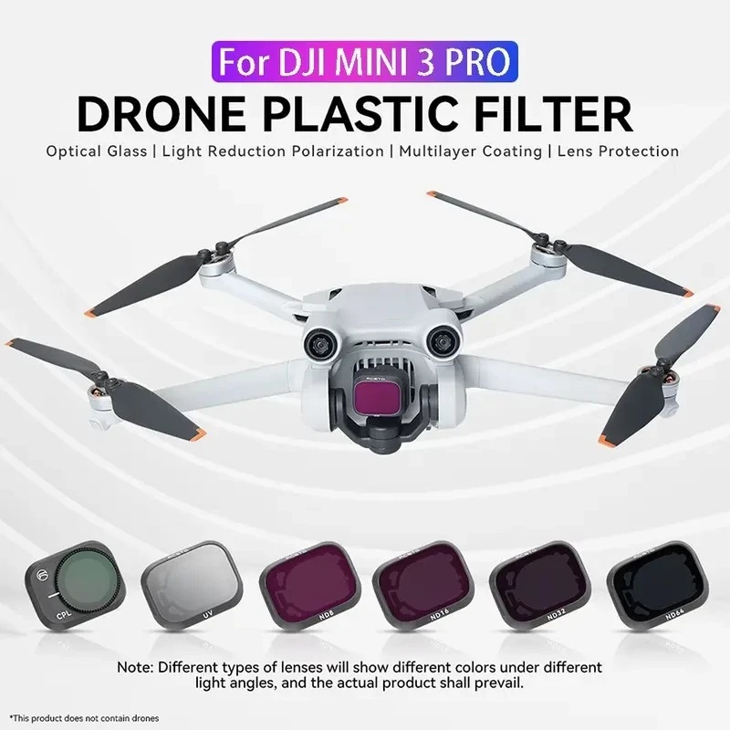 Filtro DIY para Dron DJI Mini  - Drone Camera Filter reseña y precio
