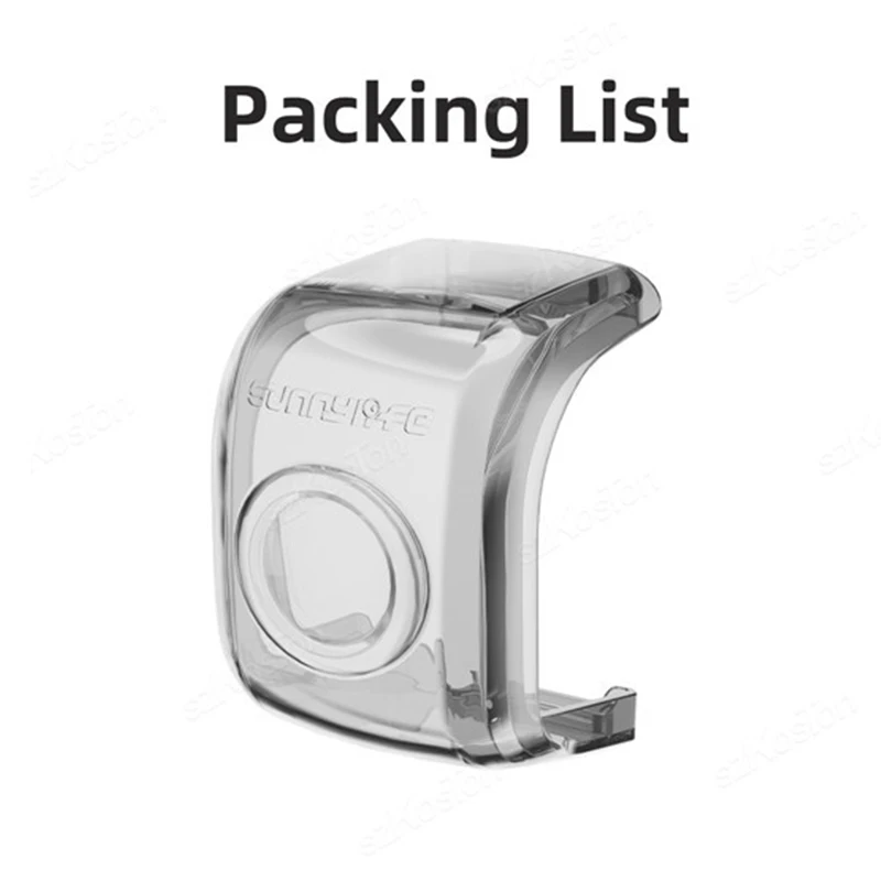 Tapa de lente a prueba de polv - Drone Camera Case reseña y precio
