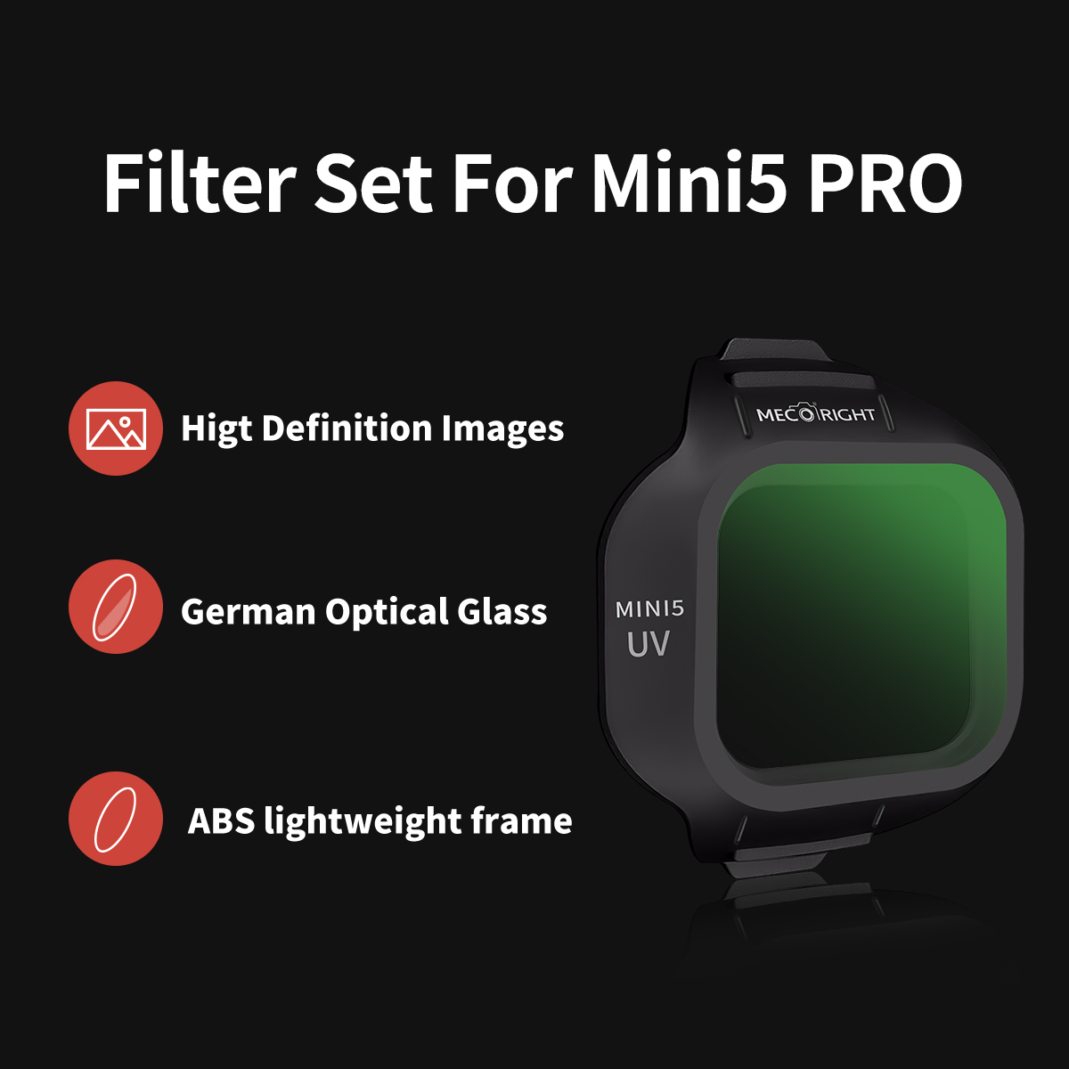 Mecoright - Juego de Filtros p - Drone Camera Filter reseña y precio